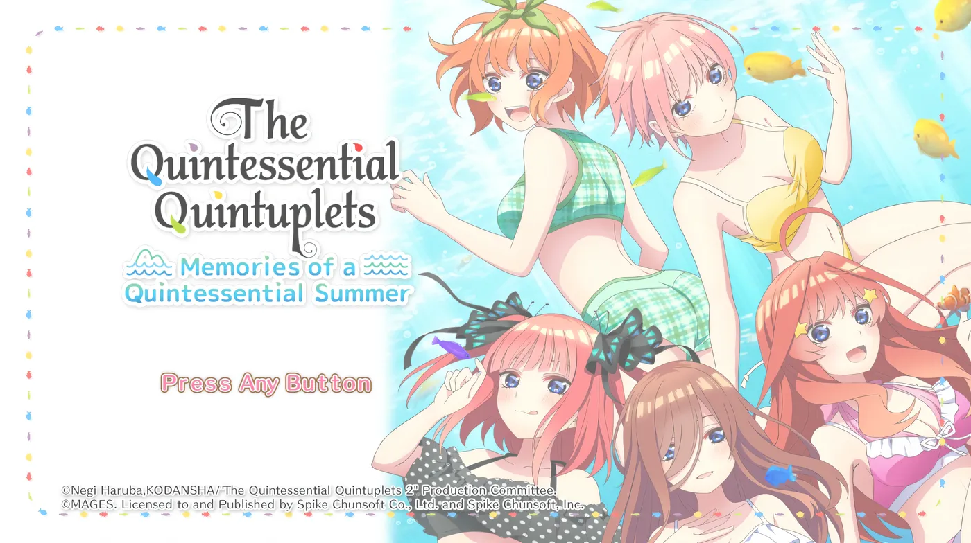 PC/ 五 等 分 的 新 娘 ～夏日 回忆 也是五等分-ACG游戏网
